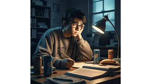 Student preparing for IELTS while avoiding burnout